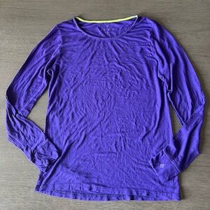 Vera Bradley Vibrant Purple Long Sleeve